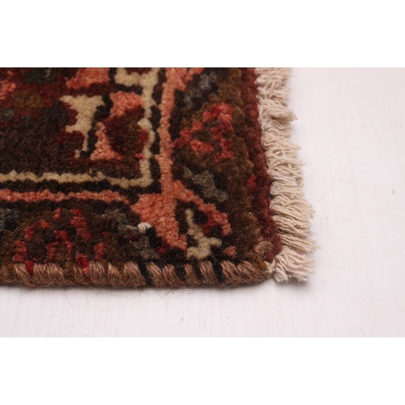 ECARPETGALLERY Hand-knotted Sarabi Red Wool Rug - 7'9 x 11'0