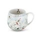preview thumbnail 3 of 4, STP Goods 16oz Polar Bear Bone China Belly Mug in Gift Box