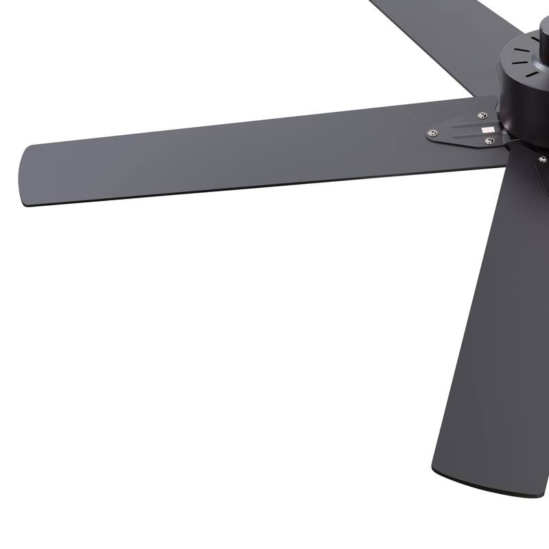 52" Indoor Traditional 5-Blade Ceiling Fan No Light with Pull Chain