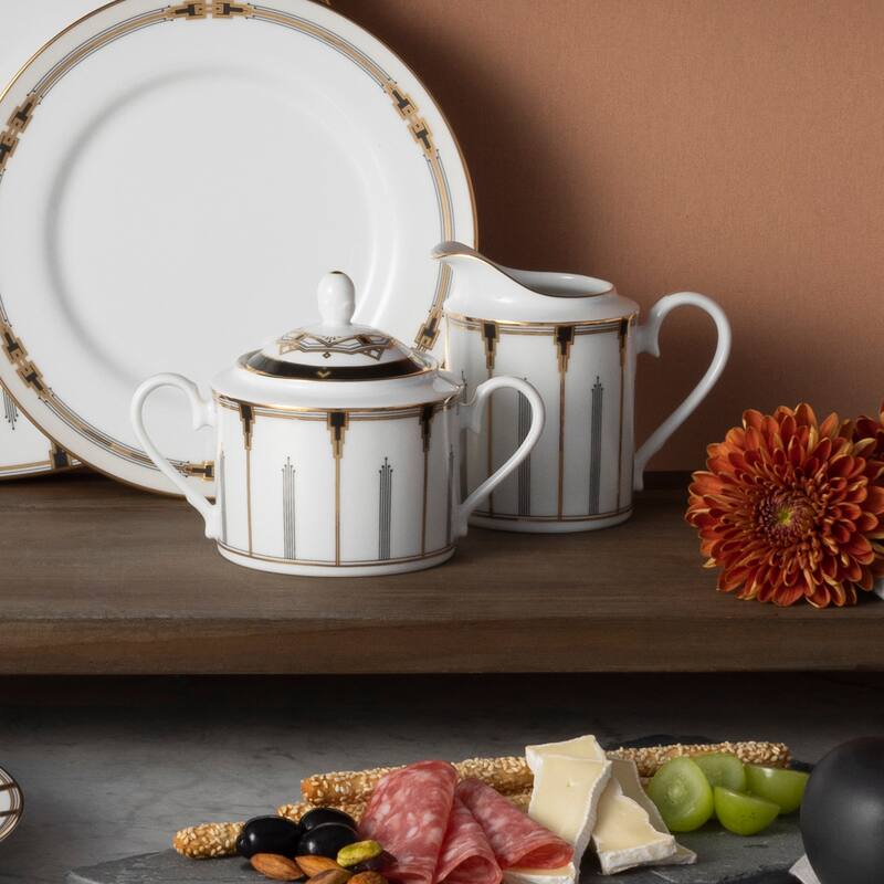 Empire Gold Sugar & Creamer Set