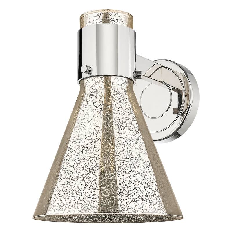 Innovations Lighting 464-1W-G464C-7ME Lawton Cone 9" Tall Bathroom
