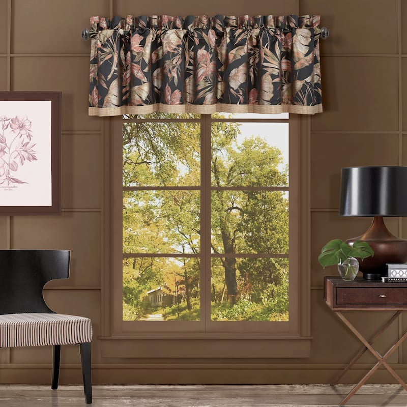 J. Queen New York Martinique Straight Window Valance