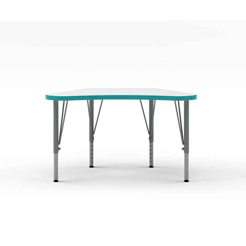 Tot Mate Versa Kids Desk Wing Shape Large Laminate Surface 35" x 19.75" Classroom Table