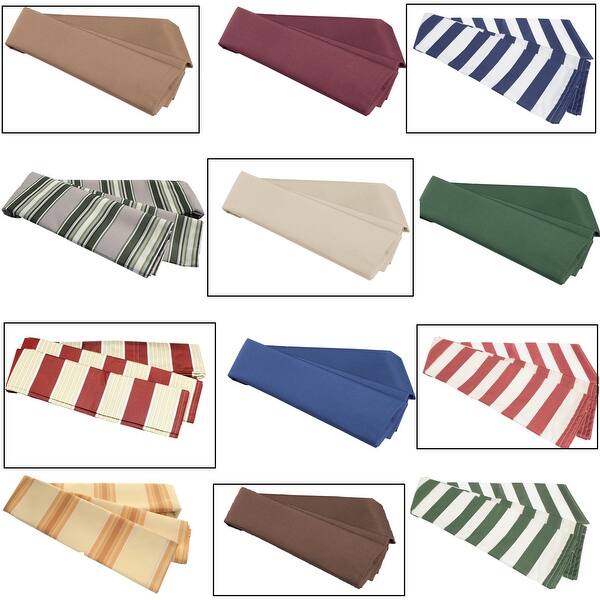 Aleko Replacement Fabric For 16x10 Ft Retractable Awning On Sale Overstock 21827566