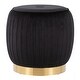 preview thumbnail 2 of 16, Silver Orchid Randolf Velvet Ottoman