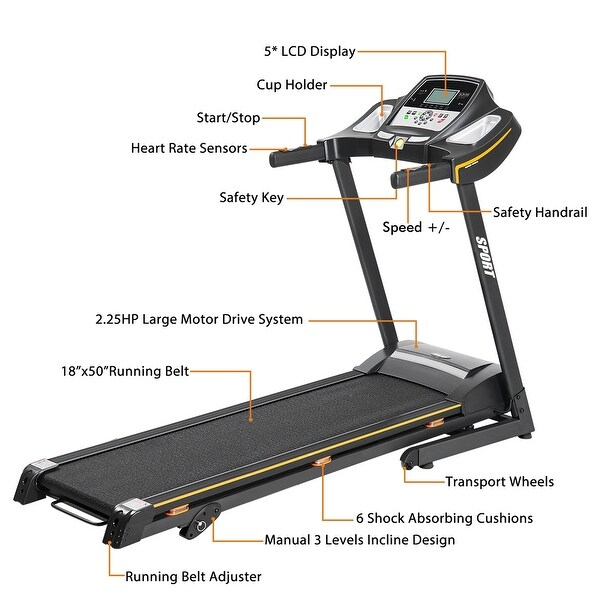 Merax treadmill outlet safety key
