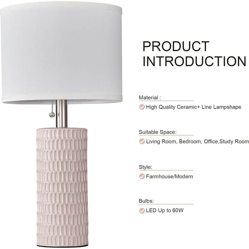 Table Lamps for Living Room Set of 2