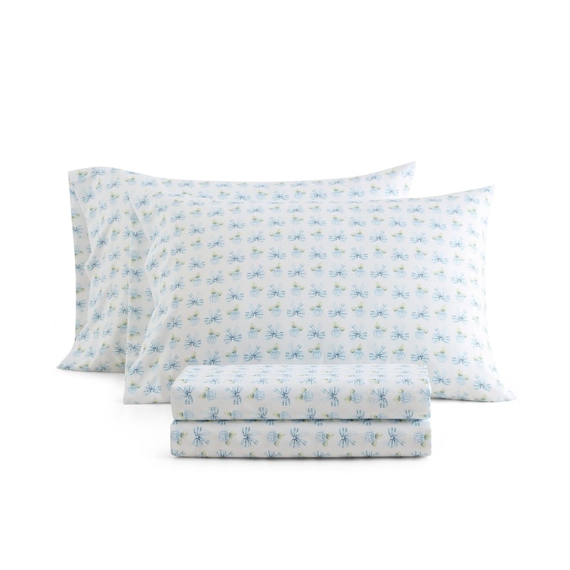 Martha Stewart Printed Soft & Cozy Sheet Set