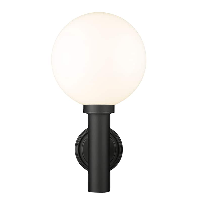 Laurent 1 Light Outdoor Wall Sconce - Black