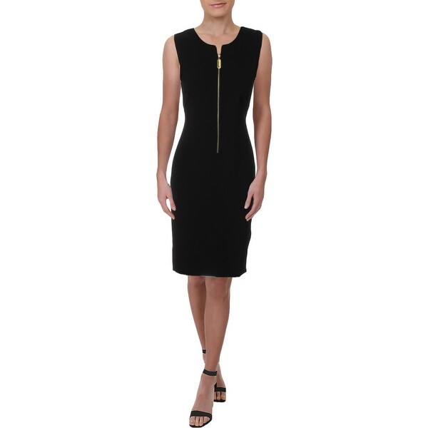 donna karan black dress