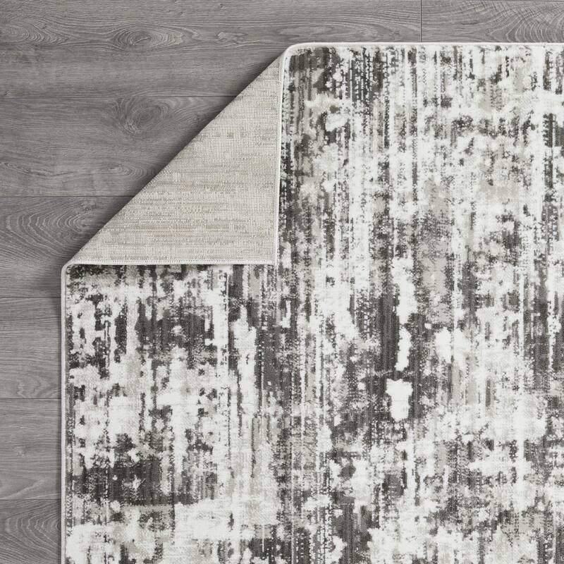Loomaknoti Rhane Akason Gray Area Rug