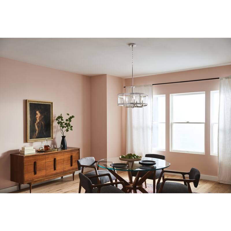 Kichler Lighting Angelica 5-Light Polished Nickel Pendant Light