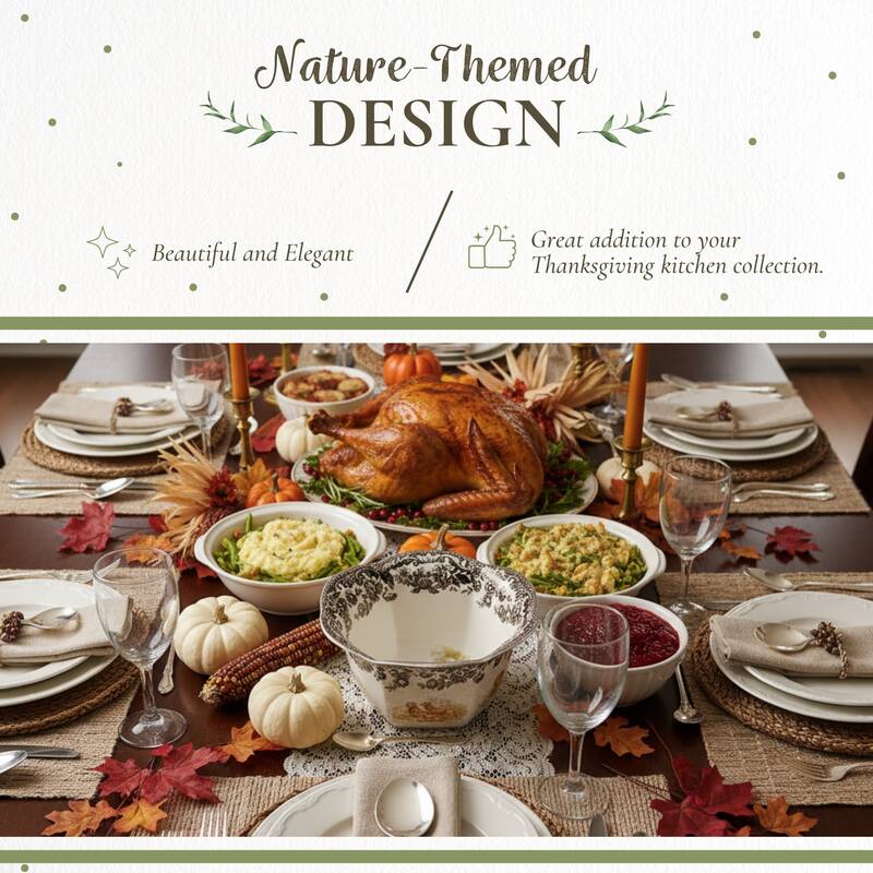 Spode Woodland 6 in Nut Bowl Assorted Animal - 6 Inch