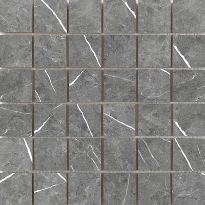 The Tile Life Opera 2x2 Grey Porcelain Floor & Wall Tile