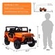 preview thumbnail 10 of 16, 12V Kids Ride On Truck Car with Remote Control