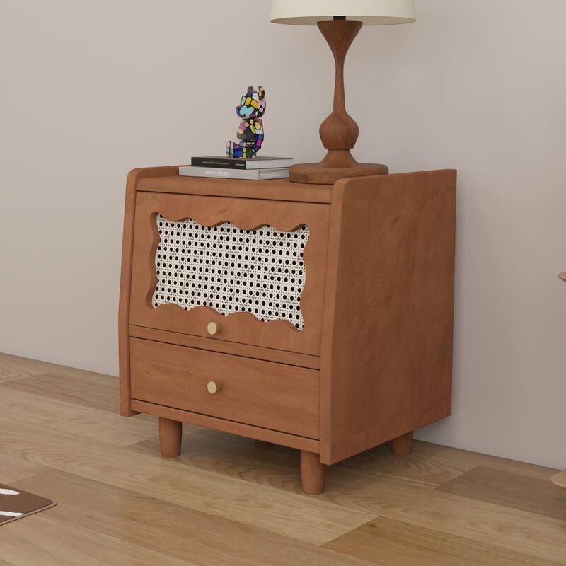 Wooden Nightstand