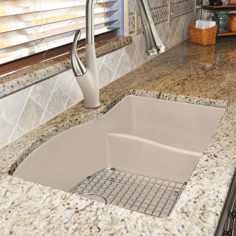 Transolid Aversa SilQ Granite 32-inch Undermount Kitchen Sink