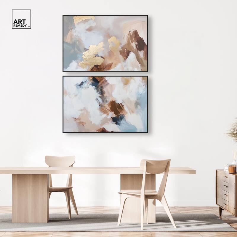 Earth's Palette II Canvas Set of 2 by Art Remedy
