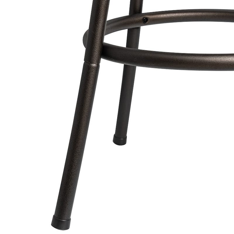 Azalea Park Metal Swivel Adjustable Height Barstool - 16.14 W x 18.5 D x 37.91-42.91 H"