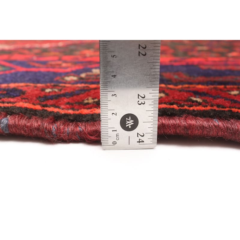 ECARPETGALLERY Hand-knotted Anadol Red Wool Rug - 4'8 x 8'7