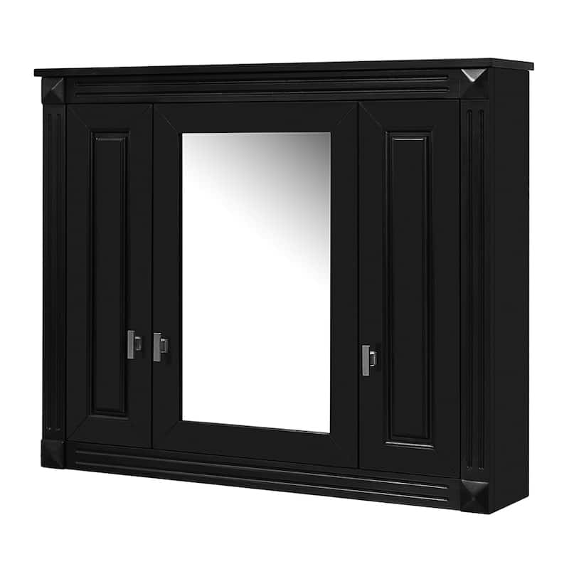 Bathroom Wall Cabinet with Mirror,Medicine Cabinet with 4 Shelves