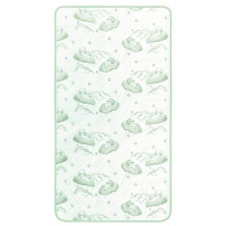 6-inch Firm Spring Coil Mattress Waterproof Standard Crib Mattress - 51L x 27 W