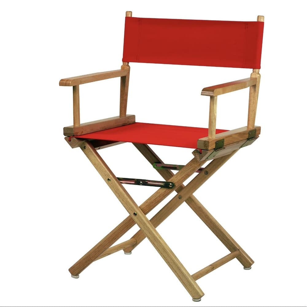 Natural Frame 18-inch Director's Chair