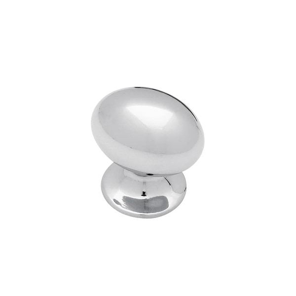25 Pack Cosmas 6021sn Satin Nickel Oval Oblong Cabinet Knob