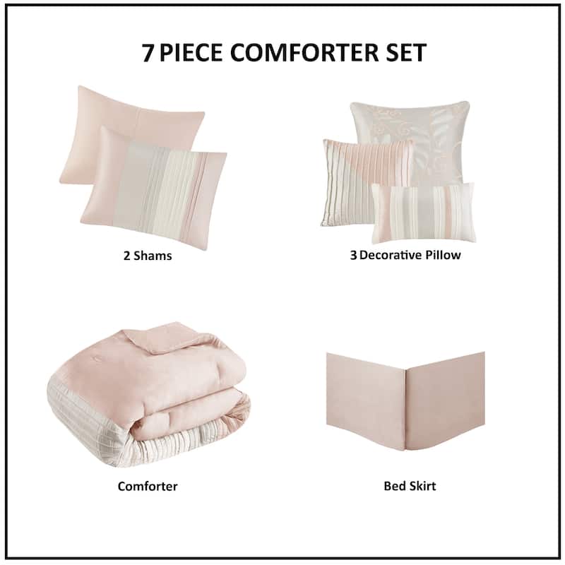 Madison Park Eastridge 7-piece Comforter Set