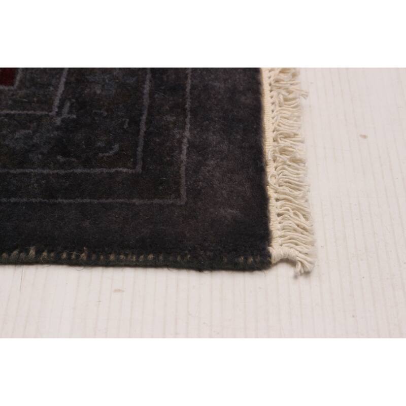 ECARPETGALLERY Hand-knotted Vibrance Grey Wool Rug - 9'0 x 12'0