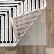 preview thumbnail 4 of 12, Cushioned Non Slip Rug Pad for Hard Surfaces - Beige 2'5"X13'