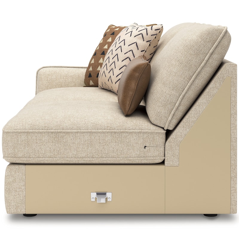 Signature Design by Ashley Seyler Beige 3-Piece Sectional - 119" W x 44" D x 39" H