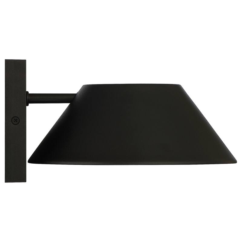Access Lighting Solano Large Outdoor LED Wall Sconce - Black Finish
