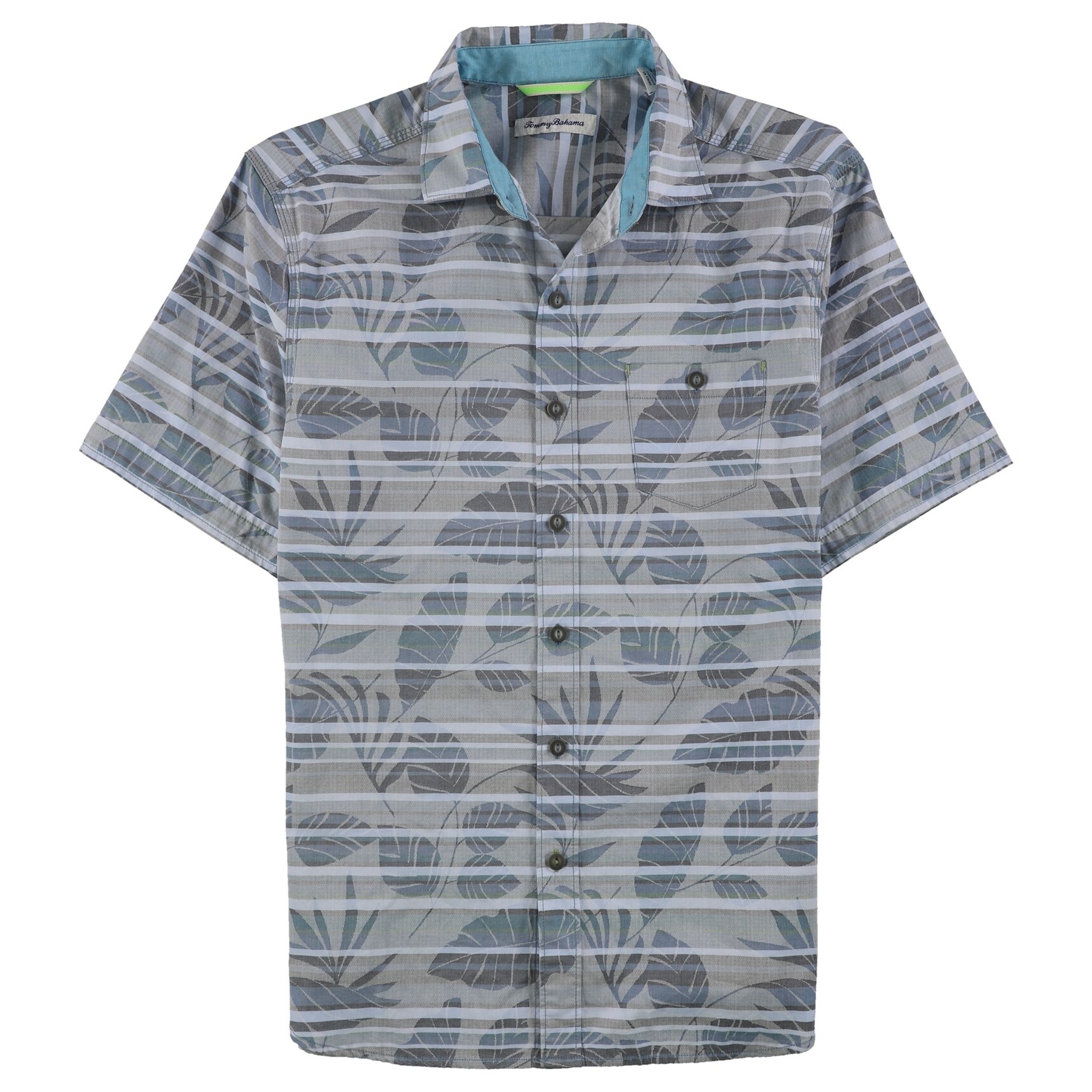 Shop Tommy Bahama Mens Playa Of Paradise Button Up Shirt Blue