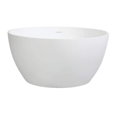 Kingston Brass VRTRO454523 Aqua Eden Acrticstone 45-Inch Round Solid