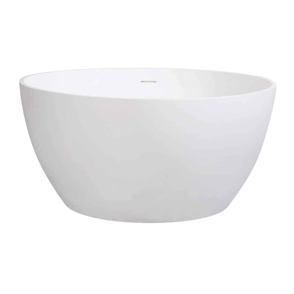 Kingston Brass VRTRO454523 Aqua Eden Acrticstone 45-Inch Round Solid
