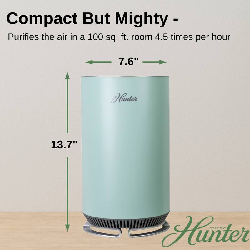 Hunter HP125 AirX EcoSilver HEPA Digital Air Purifier