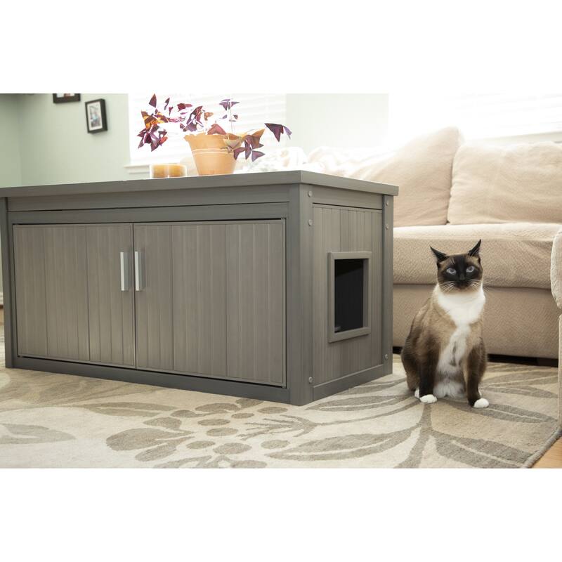 ECOFLEX LitterLoo Bench Cat Litter Box Cover