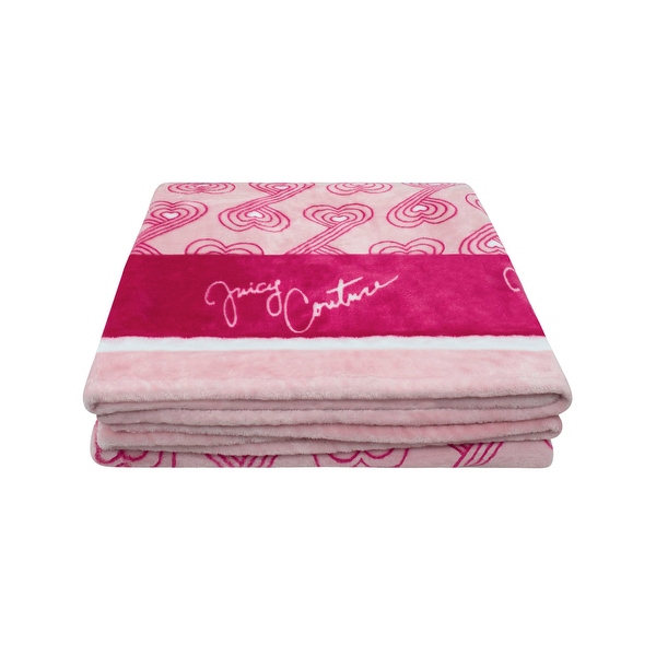 Juicy couture throw 2025 blanket