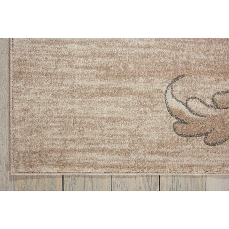 Power Loomed Non Skid Stain Resistant Area Rug - 153' X '111' X '0.5