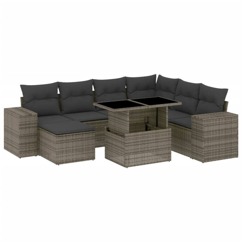 vidaXL Garden Sofa Set - 21.7 x 39.4 x 28.7