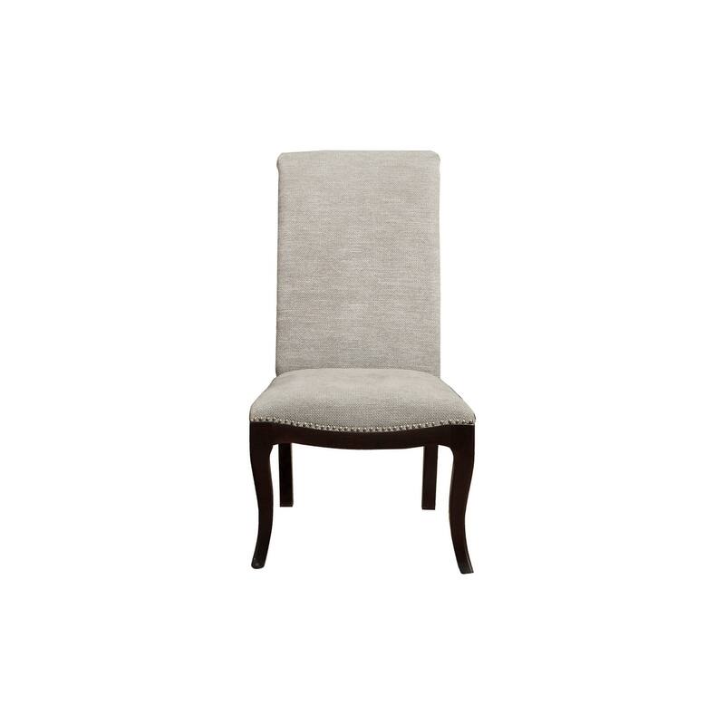 Dore Espresso Fabric Dining Room Set