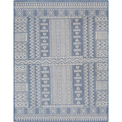 Kellen Indoor/ Outdoor Global Stripe Area Rug