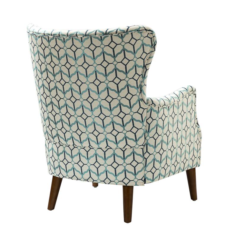 Nikolaus Comfy Living Room Armchair with Hardwood Legs by HULALA HOME