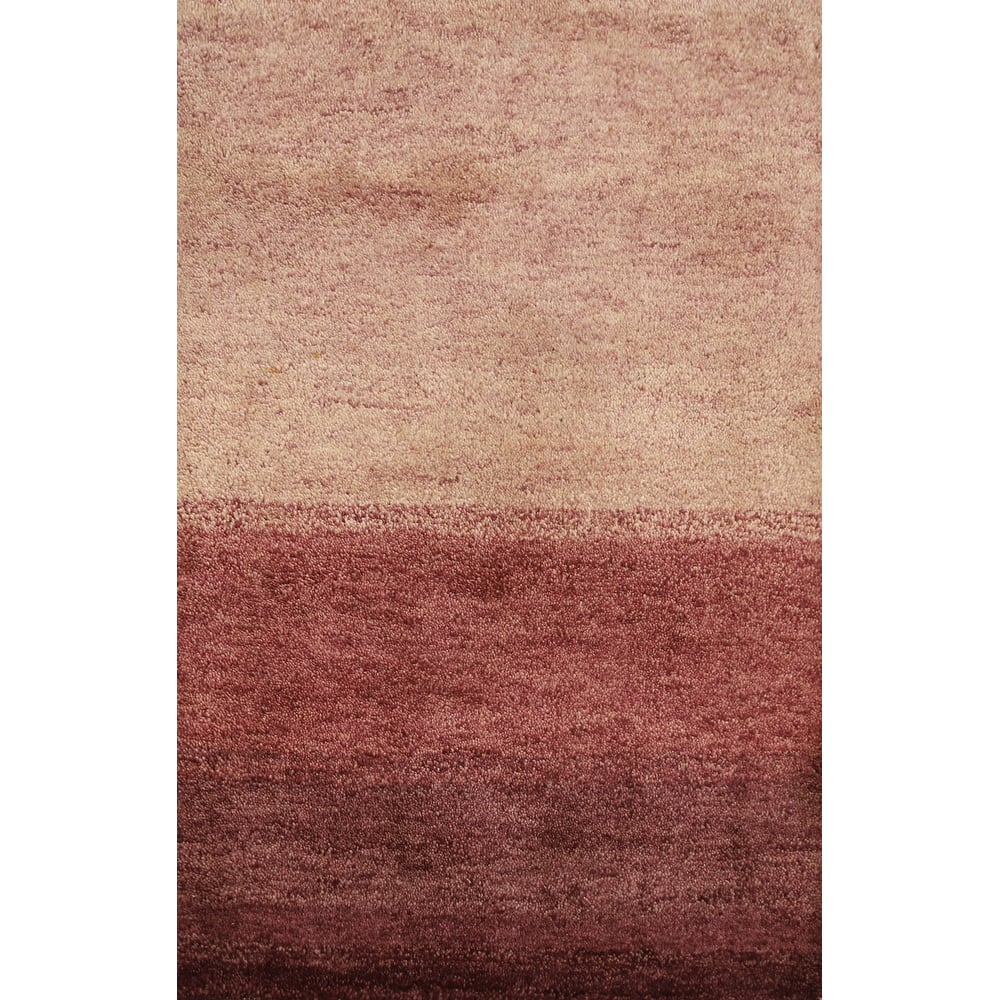 Hand Knotted Oriental 100% Wool Carpet Modern Modern Multi-Colored Gabbeh Area Rug - 2' 11'' X 2' 1''