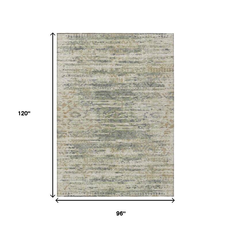 HomeRoots Moroccan Transitional Rectangle Outdoor Rug
