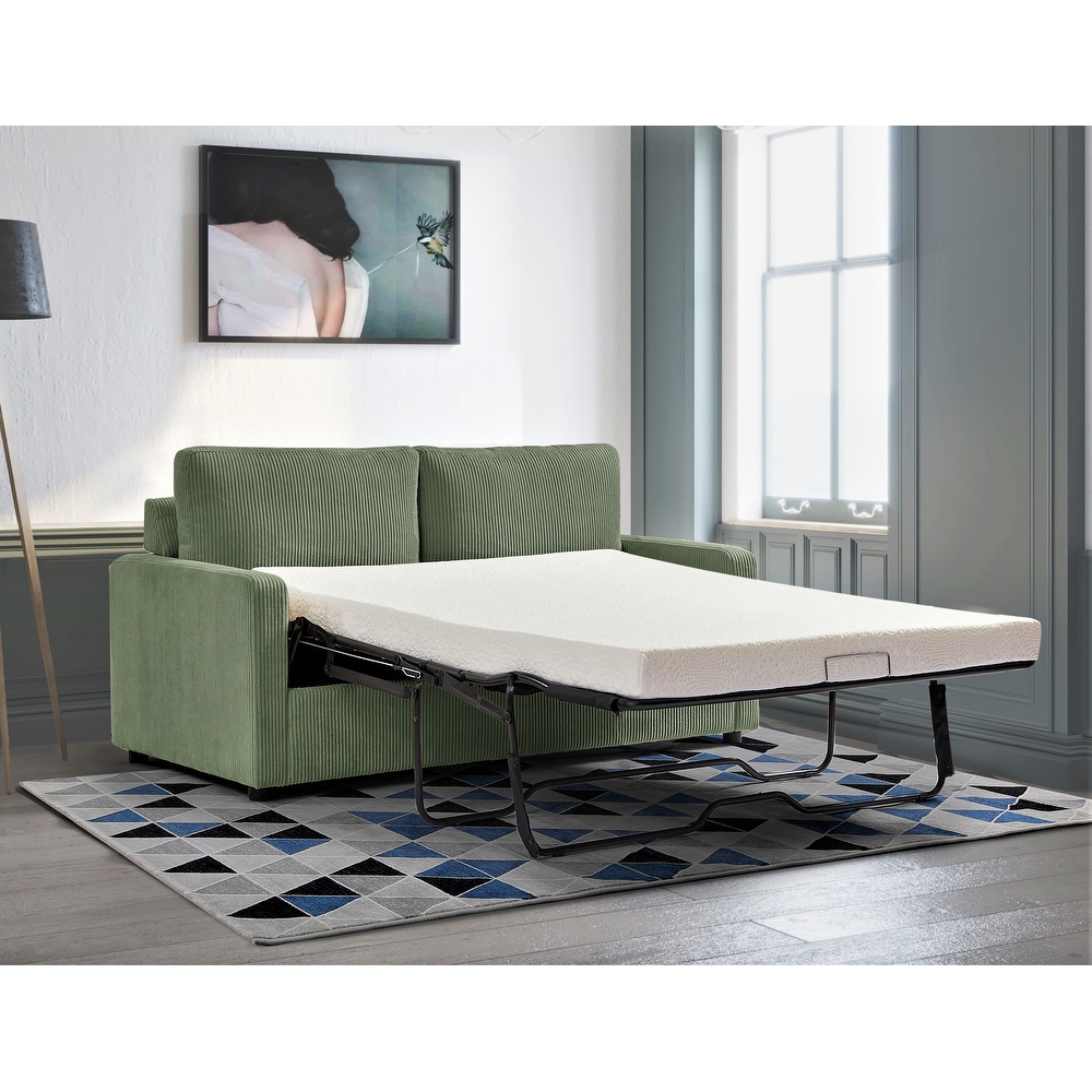 Us pride furniture carrington convertible sleeper sofa bed cheap