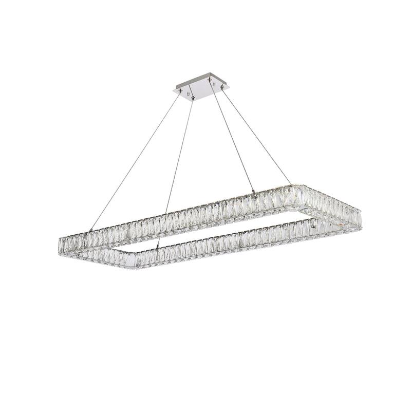 Indigo Home 50 inch LED Single rectangle pendant