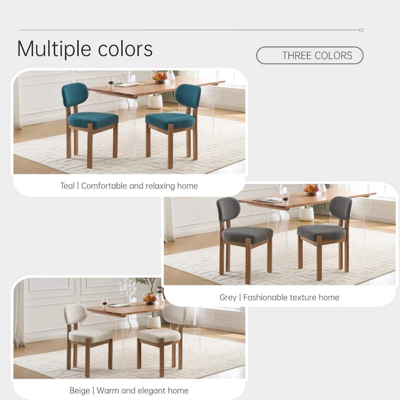 Upholstery Dining Chairs Set of 2