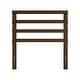 preview thumbnail 31 of 34, CraftPorch Modern Wooden Slat Headboard Walnut - Twin